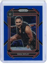 2023 PANINI PRIZM WWE WRESTLING BLUE PRIZM RHEA RIPLEY /199