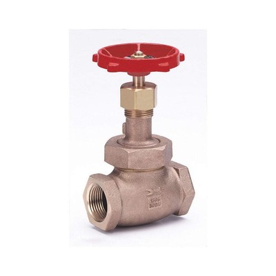 MILWAUKEE VALVE 590T 3/4 Globe Valve,3/4'',Bronze,FNPT,300 psi 1JLD2