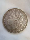 1921 $1 Morgan Silver Dollar Coin Circulated Uncertified Business Strike