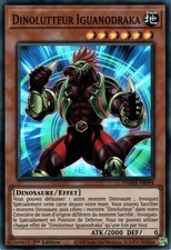 Yu-Gi-Oh: Dinoluttor Iguanodraka - DAMA-FR094 - Super Rare - NM - DE