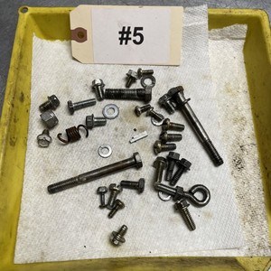 OEM GOOD USED JIFFY MODEL 30 AUGER MISC. HARDWARE FROM TEARDOWN