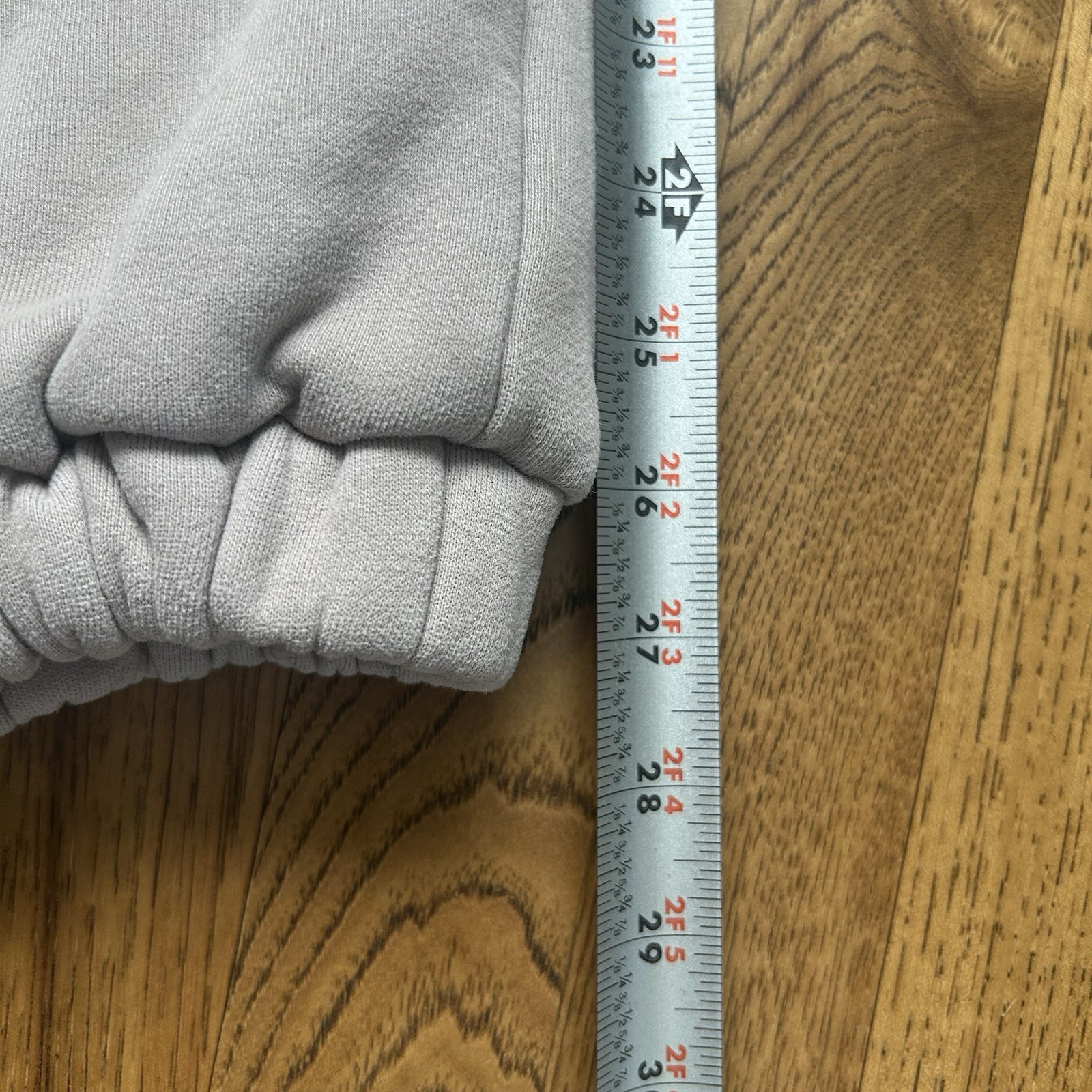 Comfrt Sweatpants Women’s M Heavyweight Tan Cuffs Comfy