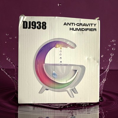 NEW Purple Anti-Gravity RGB Water Drop Humidifier   Ultrasonic Cool Mist Maker