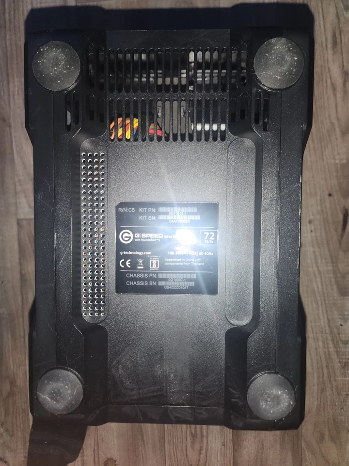 G-Technology G-SPEED Schuttle 72TB Thunderbolt 3 Festplattenmatrix - Bild 4 von 4