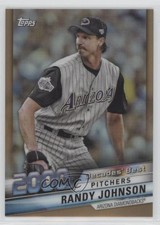 2020 Topps Decades Best Chrome Pitchers Gold Refractor 17/50 Randy Johnson 1u6