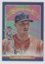 2020 Panini Donruss Diamond Kings Holo Pink Alex Bregman #20 11pj