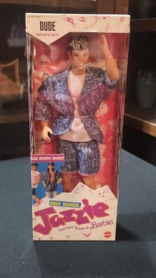 MIB High School Jazzie Dude Doll 1988 Mattel 3637