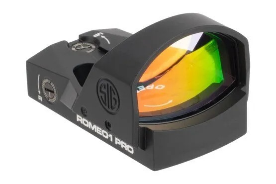 Sig Sauer ROMEO1 PRO Red Dot 1x30mm 3 MOA Dot Sight - SOR1P100 - Black