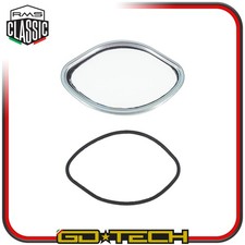 KIT VETRO GHIERA CROMATA CORNICE CONTACHILOMETRI VESPA VBA VBB GL GS GT SPRINT