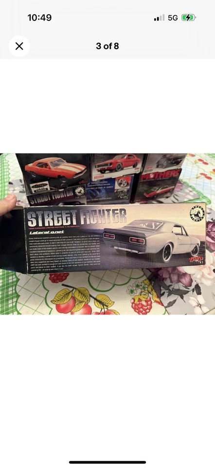 Street Fighter Gmp 1:18 nuevo en caja Foto 3 de 4