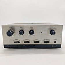 Trio/Kenwood Solid State Stereo Amplifier Model KA-2000A - Powers Up/Part Tested