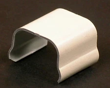Wiremold V506, 3/4" W, Ivory, Steel, Connection Cover for Surface Raceway, 1pc