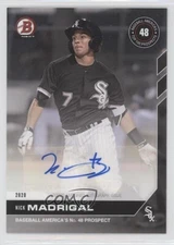 2020 /99 Nick Madrigal #T35A Auto vi7