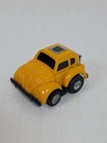 Transformers G1 Vintage Minicar VW Beetle Bug Yellow Bumblebee 100% Complete
