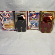 McDonald's Ty Teenie Beanie Babies 2000 Millennium Bear and The End Bear