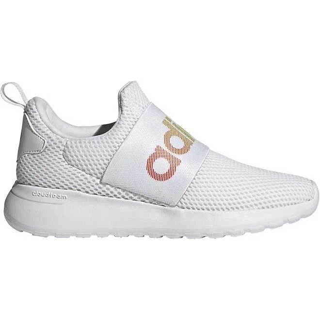 Adidas Shoes Women Size 7 Lite Racer Adapt 4 Girls Running Sneakers White