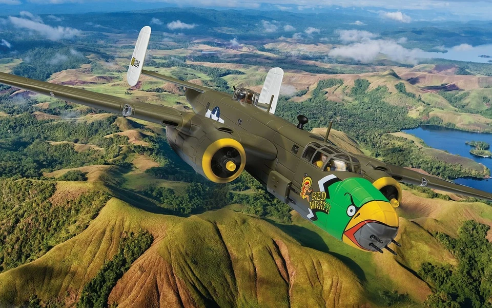 Corgi AA35315, North American B-25D Mitchell, 'Red Wrath', 1:72 - Image 2 of 3