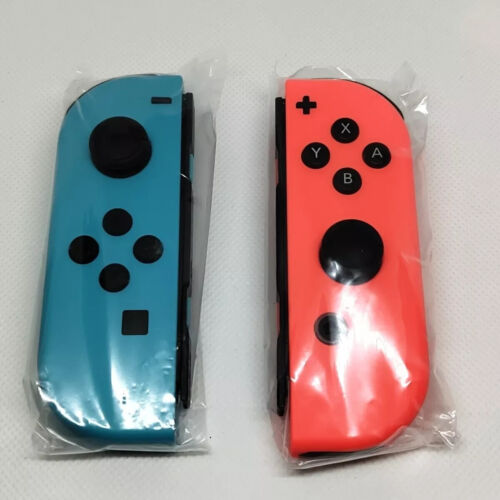 Nintendo Switch Authentic LEFT & RIGHT NEON BLUE & NEON RED Wireless Joycons NEW