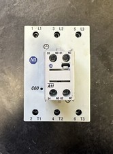 ALLEN RADLEY 100-C60D 00 SER B CONTACTOR 24 VDC W/ 100-F /A AUX  100-S /A AUX