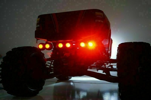 For RC X-MAXX LED Headlamps & Taillight + Head Light Bracket Holder Part - Picture 5 of 12