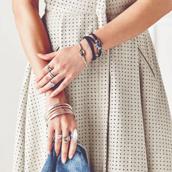 Anillo Navette Meridiano Chloe e Isabel - R071 Talla 8 - NUEVO Foto 3 de 3