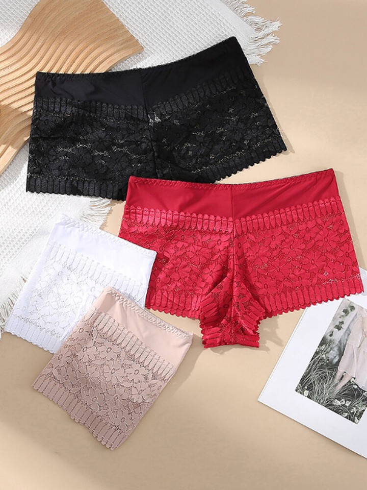 Donne In Pizzo Di Seta In Raso Ultra Sottile, A Bassa Va, Strass, Trasparente, Senza Soluzione Di Continu&agrave; E Slip Sexy, Traspiranti Da 15,66 &euro; | DHgate