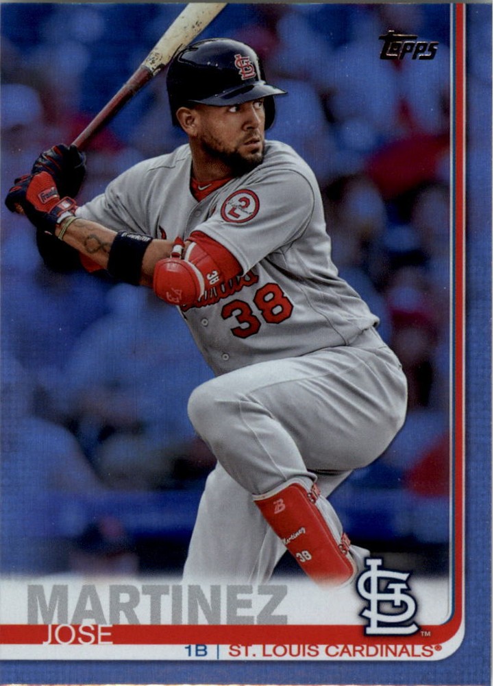 2019 Topps Rainbow Foil #123 Jose Martinez