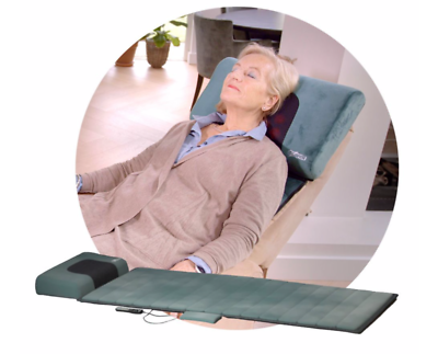 eZwell Remedy Massage Vibration Shiatsu Wärmetherapie Ganzkörper 170 x 55  B-Ware