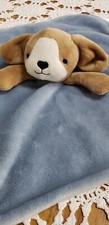Carter's Puppy Dog Blue Security Blanket Lovey Lovie