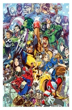 Ultimate Marvel VS Capcom 3 PS3 XBOX 360 Premium POSTER MADE IN USA - MVC014