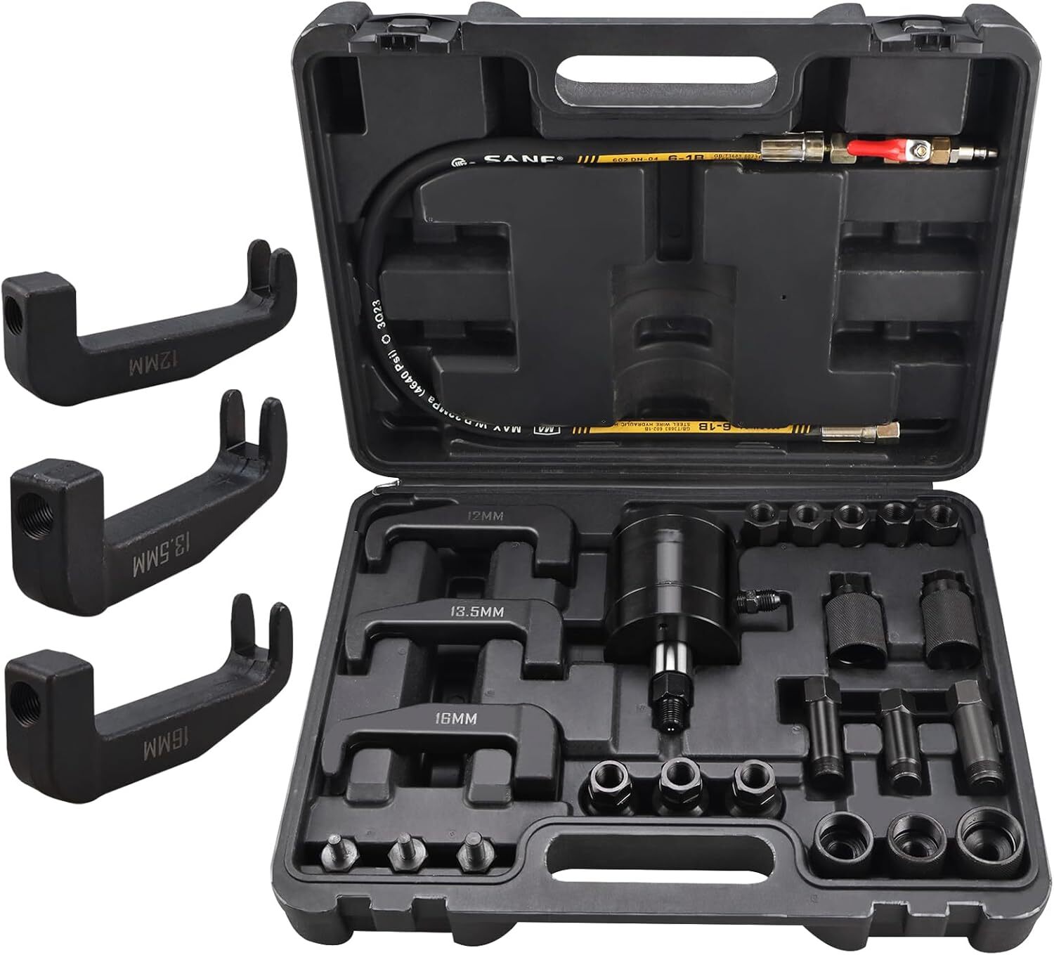 24Pc Diesel Injector Puller Pneumatic Injector Extractor Puller Tool Seized Pull