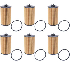 6x Engine Oil Filter PF2257G For Chevy Cruze 1.4L 1.8L GMC Canyon 3.6L HU612/2X