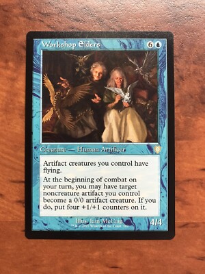 Workshop Elders Retro Frame MTG Magic the Gathering Card NM Mint Brothers BRC | eBay Workshop Elders Retro Frame MTG Magic the Gathering Card NM Mint Brothers BRC | eBay