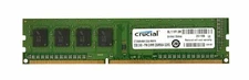 2GB Crucial 240-Pin DDR3 SDRAM - DDR3 1333 (PC3 10600) Desktop Memory Model - PU