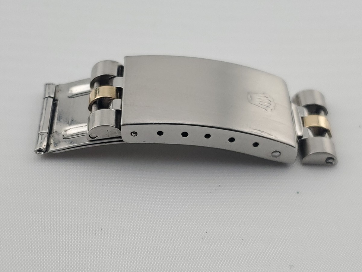 Rolex 62523H18 Rolex Buckle Parts or Repair! 18kSS With End