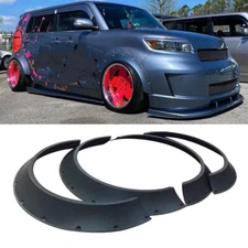 For Scion xB 4pcs Car Fender Flares Extra Wide Wheel Arches Kit Protector Cover