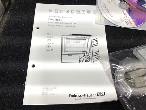 ENDRESS + CASA RSG30-A1B3AAA1 ECOGRAPH. Con software - Imagen 12 de 15