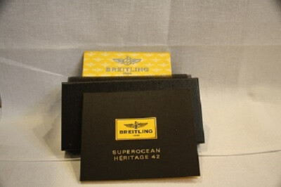 Breitling Bedienungsanleitung Superocean Heritage 42  Nagelneu Top Zustand