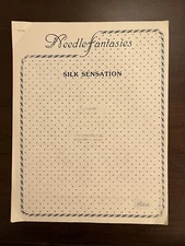 Needlepoint Fantasies Silk Sensations Pattern Booklet by Kathy Holman 1983