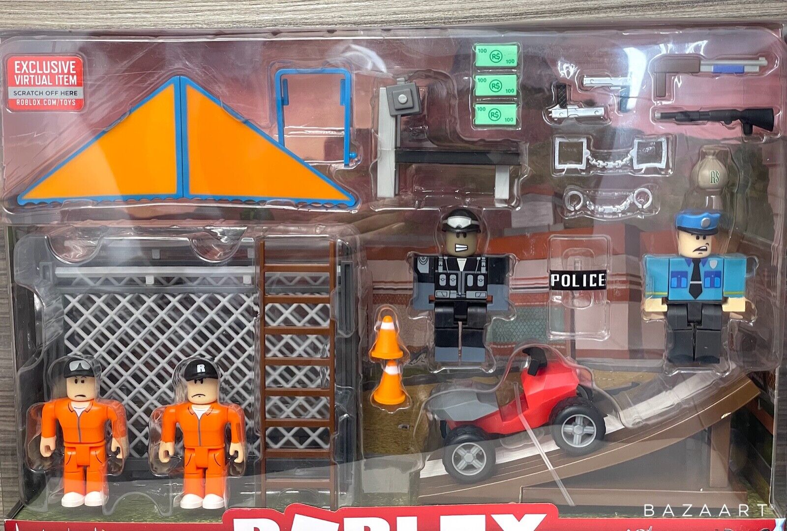 Roblox Jailbreak Great Escape Set + Code Item [UNBOXING] 