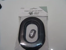 GENUINE DAVID CLARK FOAM FILLED EAR SEALS p/n 18316G-02 1pair  USA Made