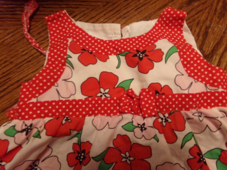 INFANT GIRL PARK BENCH KIDS DRESS SET 12 MONTHS 0459 eBay