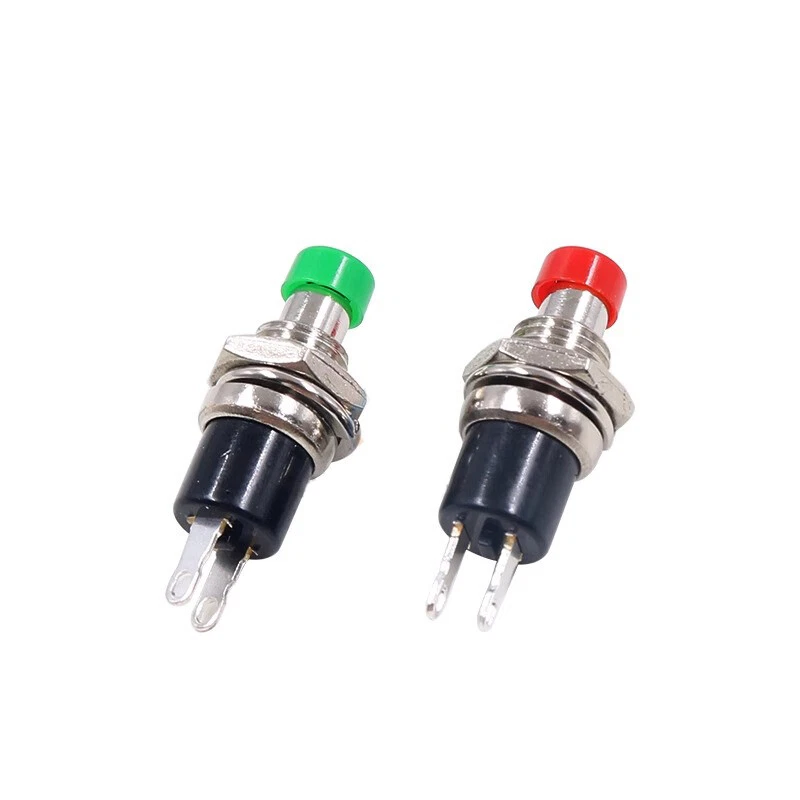 Mini Push Button Switch 7mm Normally Open Contact Momentary PBS-110 1A 125V New - Image 4 of 4