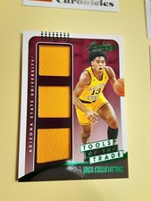 2021 Chronicles Draft Josh Christopher Absolute Tools of the Trade Green Relic