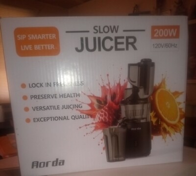 Slow Juicer 200W Matte Gray