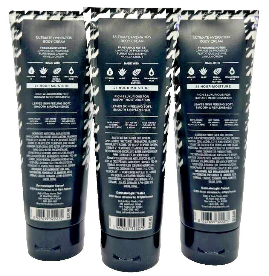 Bath & Body Works LOT 3 Emily In Paris Lavender Luxe Body Cream Lotion 8 oz 3PK - Image 2 of 2