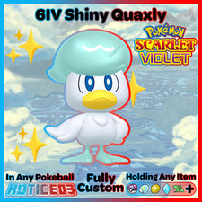 ✨ Shiny Quaxly 6IV ✨ Pokemon Scarlet & Violet 🚀 Fast 🚀