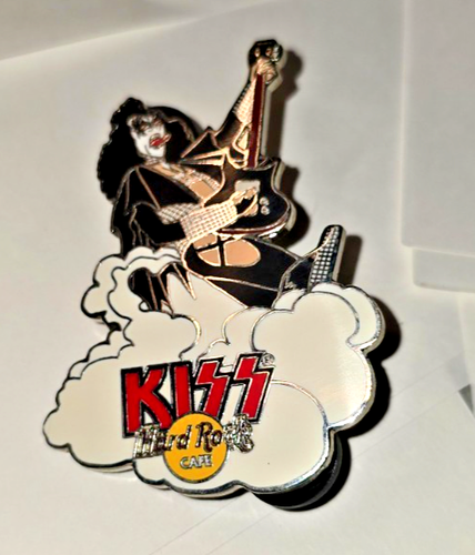 Hard Rock Cafe Pin Gene Simmons KISS Smoke Online Series Rare | eBay