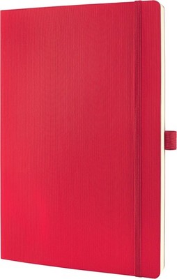 sigel Notizbuch Conceptum DIN A4 liniert rot