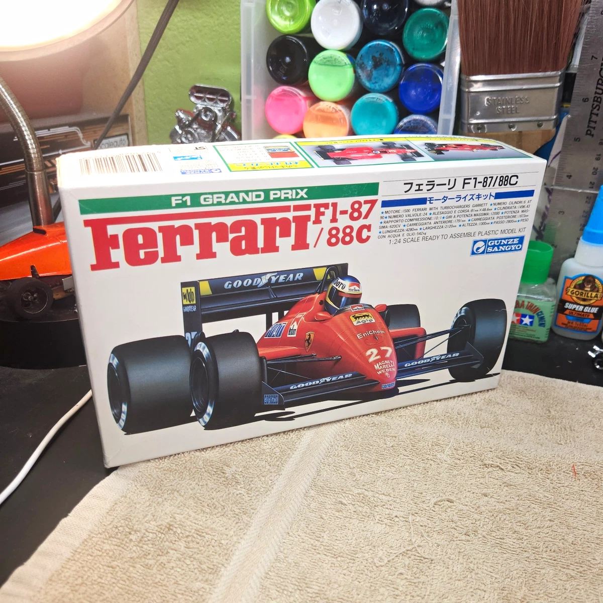 Formula 1 Model Kit In 1/24 Scale Sports Car Toy Models & Kits for